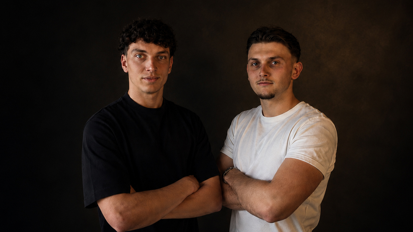 Teambild Jaro Walter und Jan Olszewski